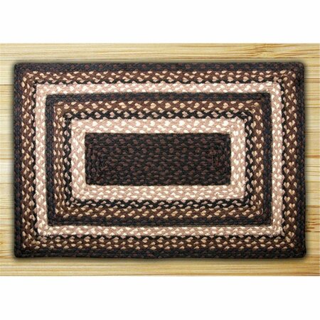 CAPITOL EARTH RUGS Mocha-Frappuccino Rectangle Rug 23-313